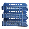 Hochwertiges Büro PS Plastic Desk Organizer 3 -Tier -Dokumentschale